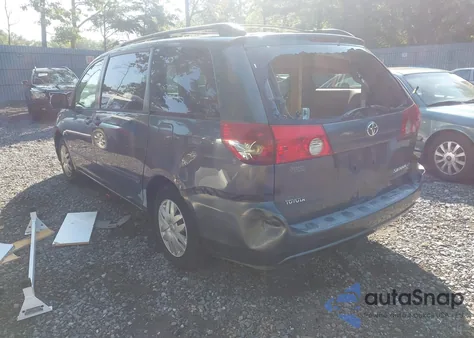 2007 Toyota Sienna Ce/Le из США, поврежденный, VIN 5TDZK23CX7S013509